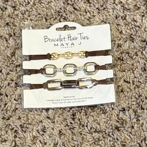 Maya J Jewelry Bracelet Hair Ties